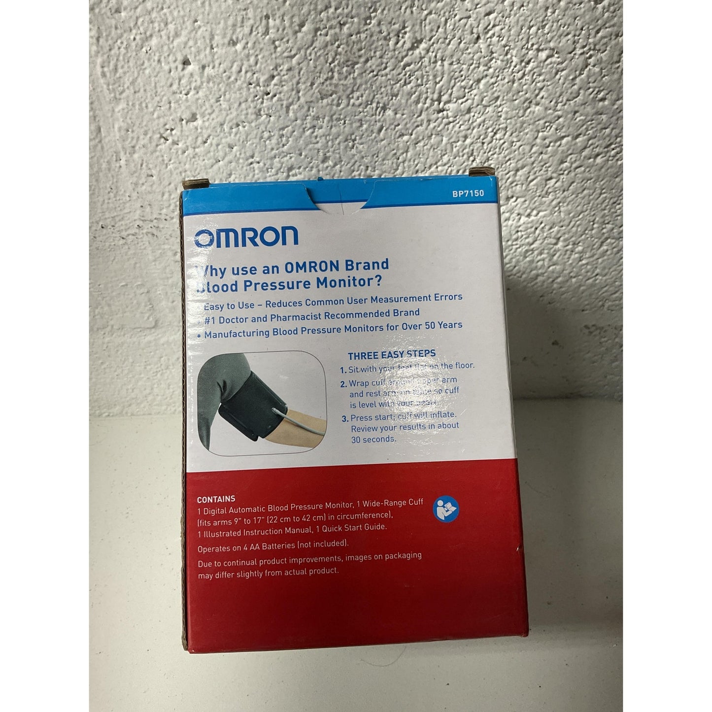 OMRON Blood Pressure Monitor 3 series UPPER ARM