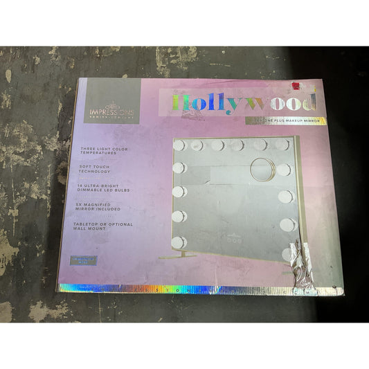 IMPRESSIONS VANITY COMPANY TRI-TONE MAKEUP MIRROR