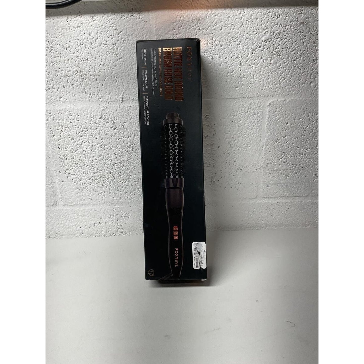 FOXYBAE Hot Round Brush Rose Gold
