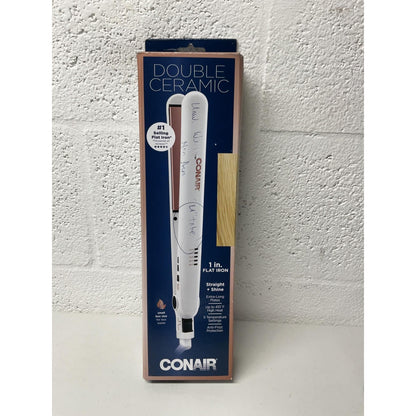 CONAIR DOUBLE CERAMIC 1” FLAT IRON