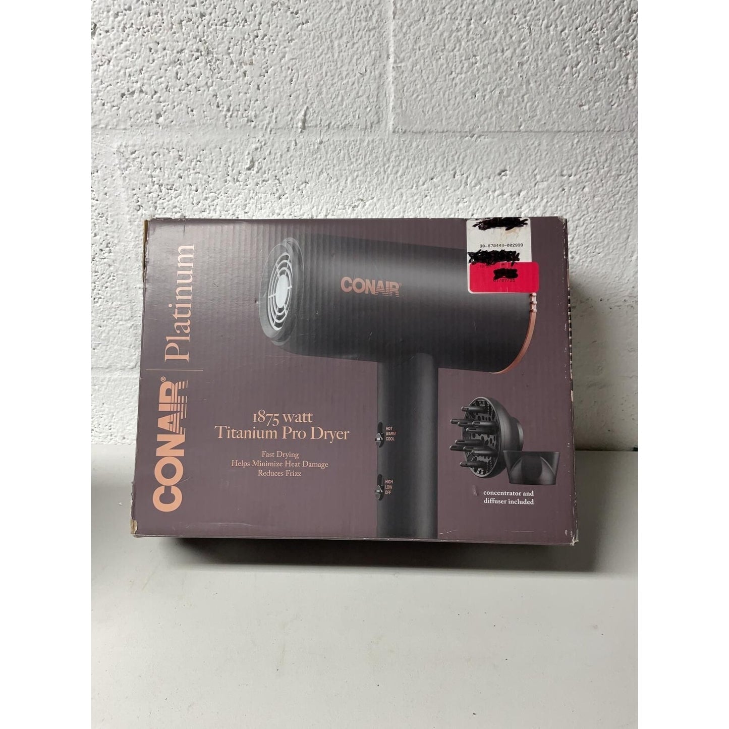 CONAIR Platinum Titanium Pro Dryer