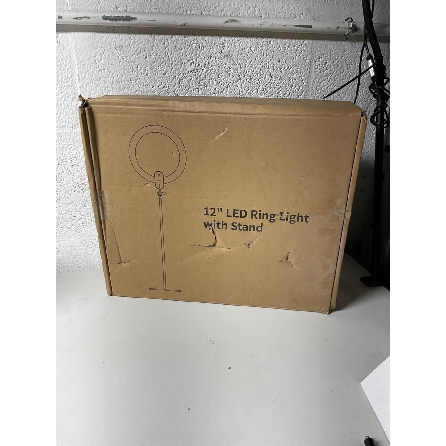 12” LED RING LIGHT WITH STAND