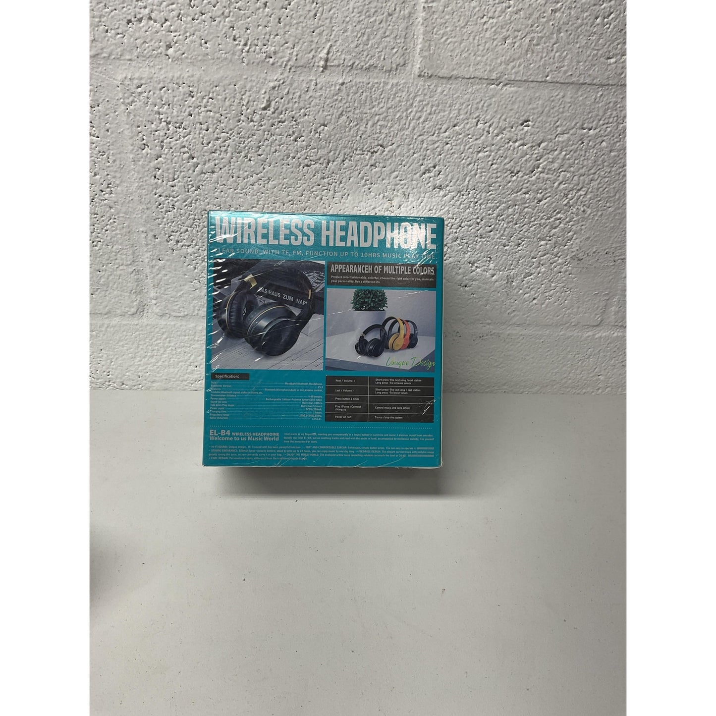 EL-B4 Wireless Headphones yellow