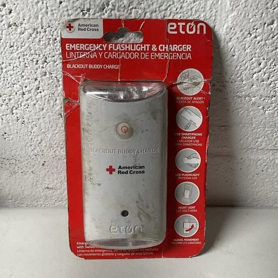 American Red Cross Blackout Buddy Emergency Flashlight & Charger