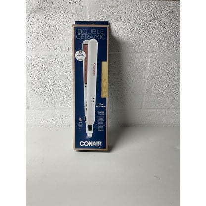 CONAIR DOUBLE CERAMIC 1” Flat Iron
