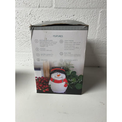 Spa room Essential Oil Diffuser Snowman - Open Box
