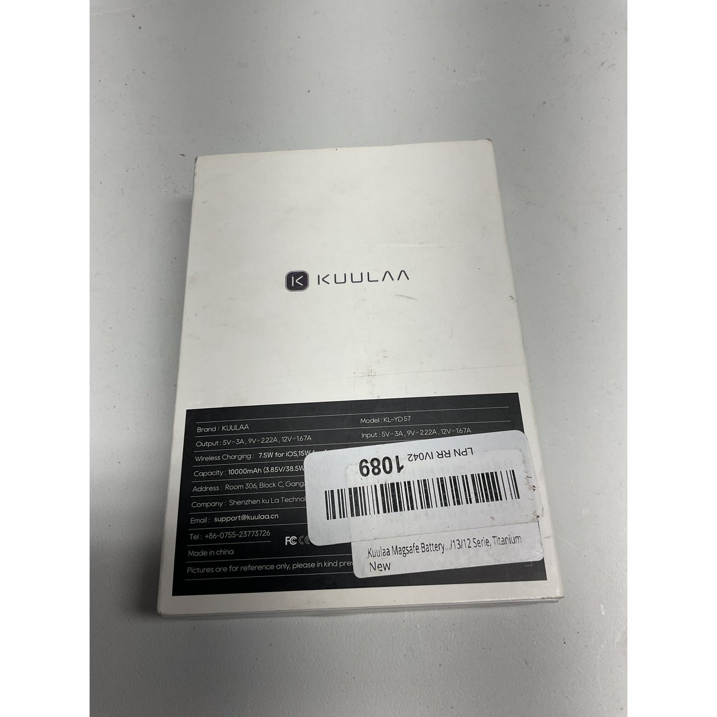 Magnetic battery (Magon) 10000mAh model KL-YD57