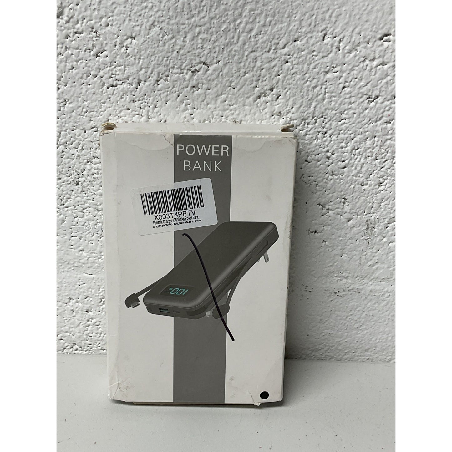 Portable Charger 13800mAh Power Bank model HX100J3