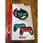 Race car and controller grips for Nintendo switch controllers