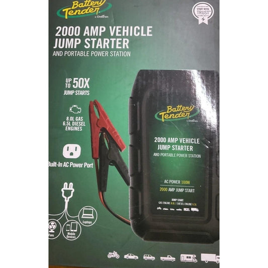 battery tender 2000 AMP vehicle jump starter