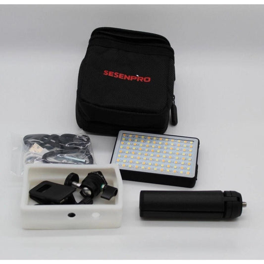 Sesenpro 2500K-8500K ColorTemperature Video Light SL184W