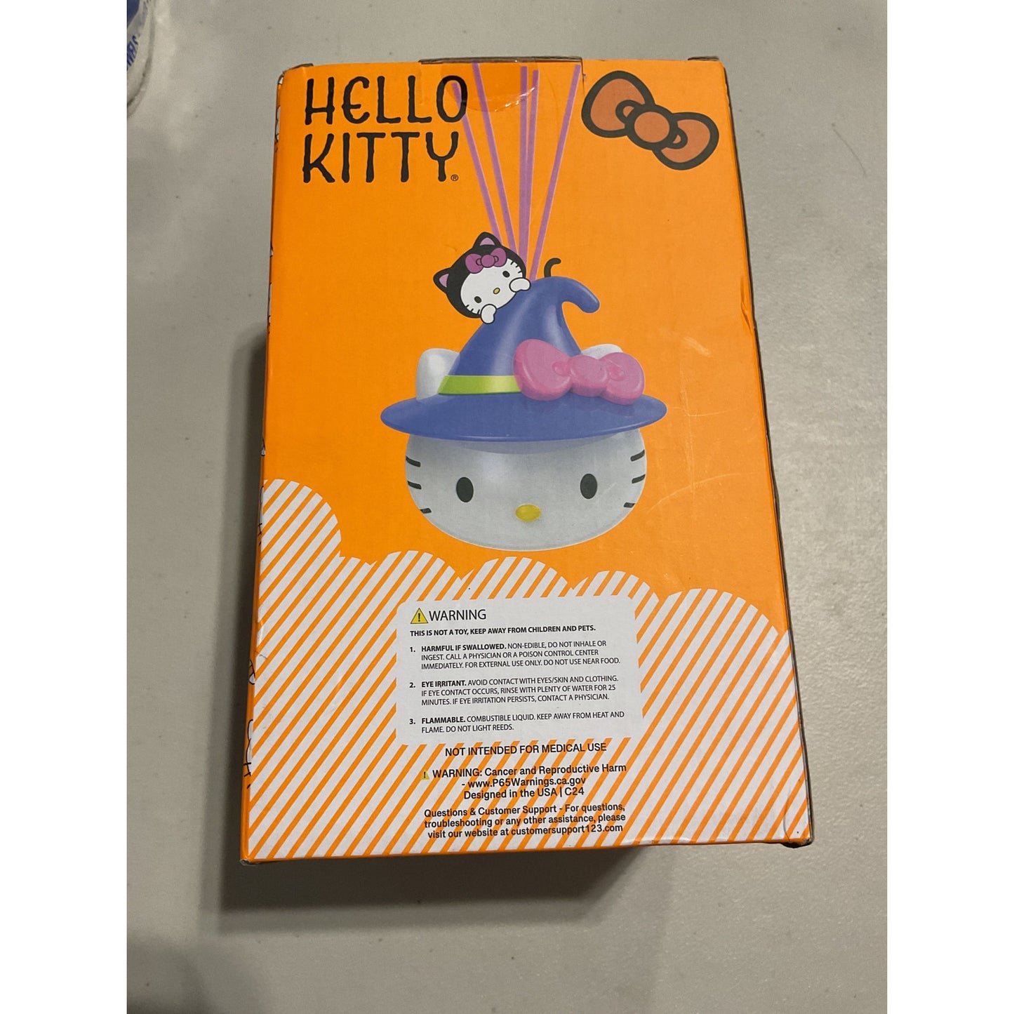 Hello kitty ceramic reed diffuser Halloween