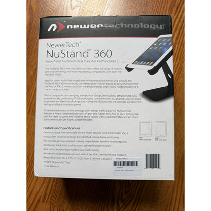 Newer Technology - Ipad Stand aluminum NUstand360