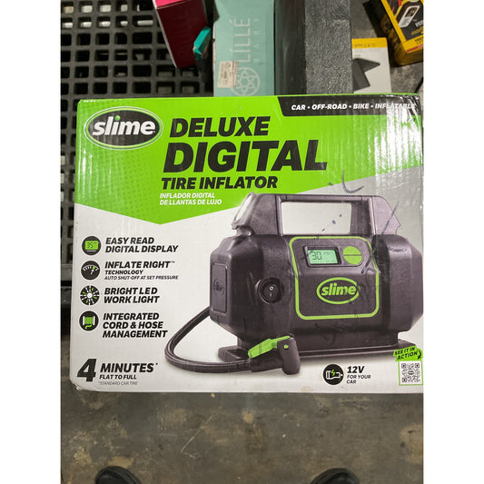 Deluxe, digital tire inflator - Slime