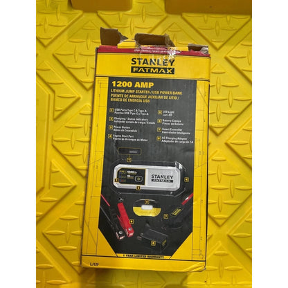 STANLEY FAT MAX 1200 AMP LITHIUM JUMP STARTER & USB POWERBANK NIB