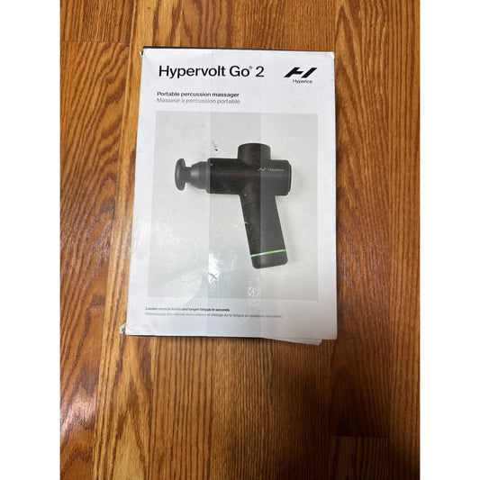 HyperVolt Go 2 Portable Percussion Massager - Open Box