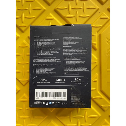 Audien Hearing Atom one rechargeable OTC hearing Aids