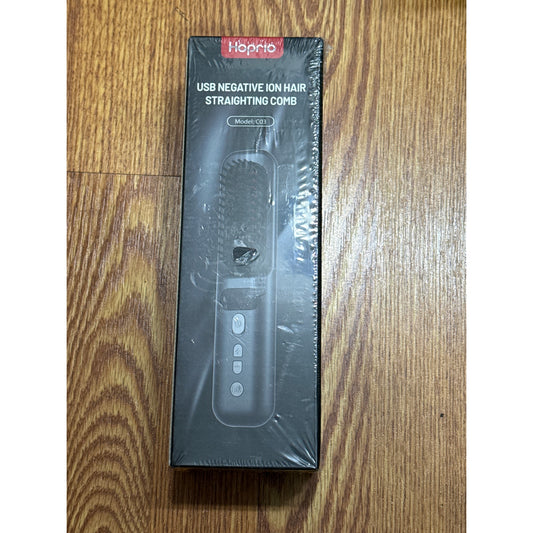 USB Negative Ion Hair Straighting Comb C03 - Hoprio