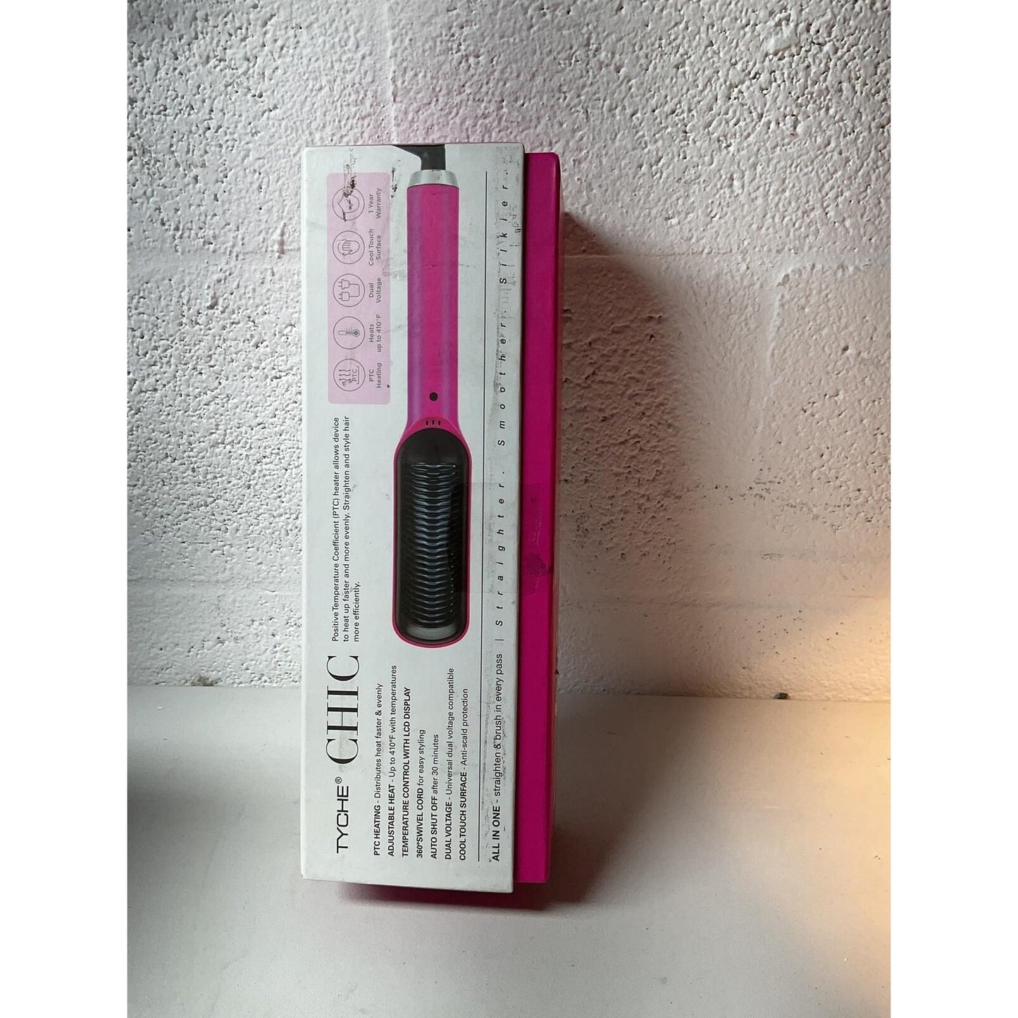 TYCHE CHIC Hair Straightening Comb