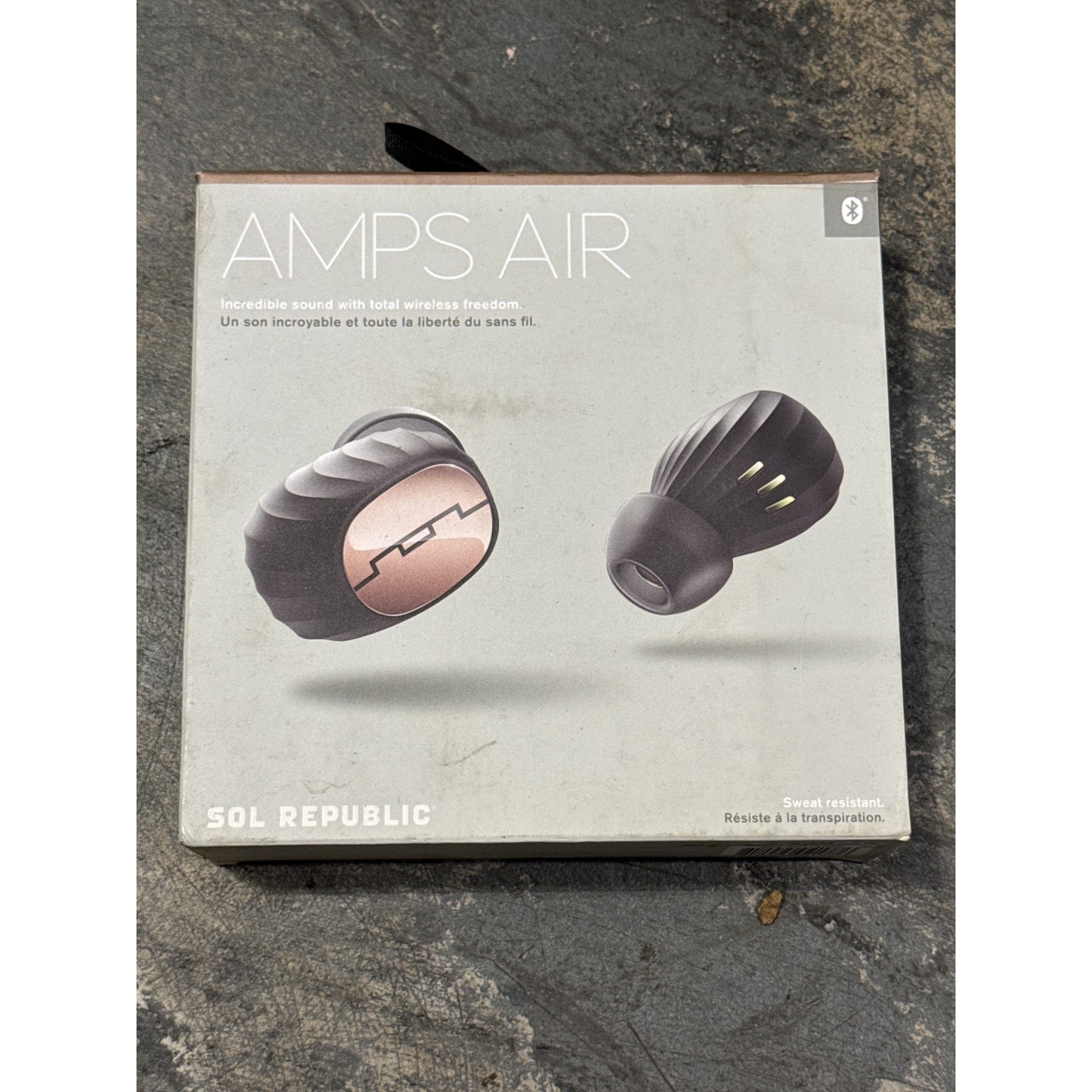 Amps Air Bluetooth Earbuds - Sol Republic