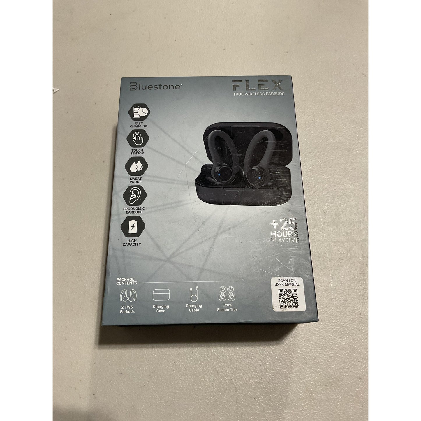 Bluestone flex true wireless earbuds, black