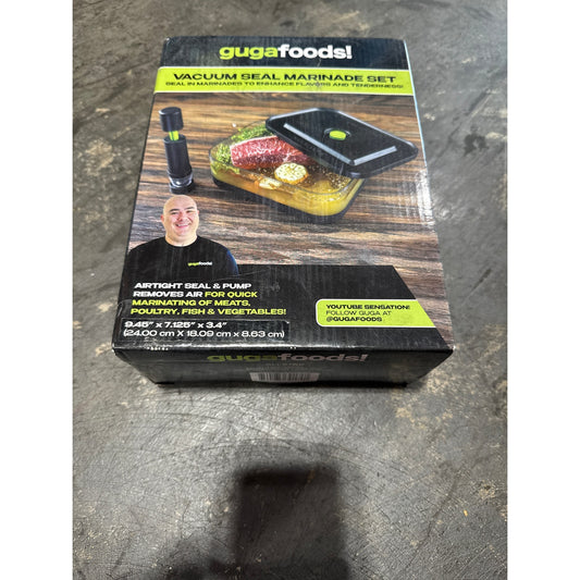 Gugafoods vacuum seal marinade set