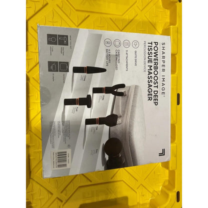 sharper image powerboost deep tissue massager