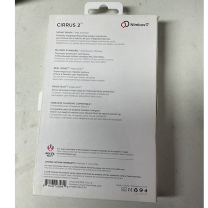 Nimbus 9 CIRRUS 2 Case for iPhone 5.8 Xs/ X Rose Gold