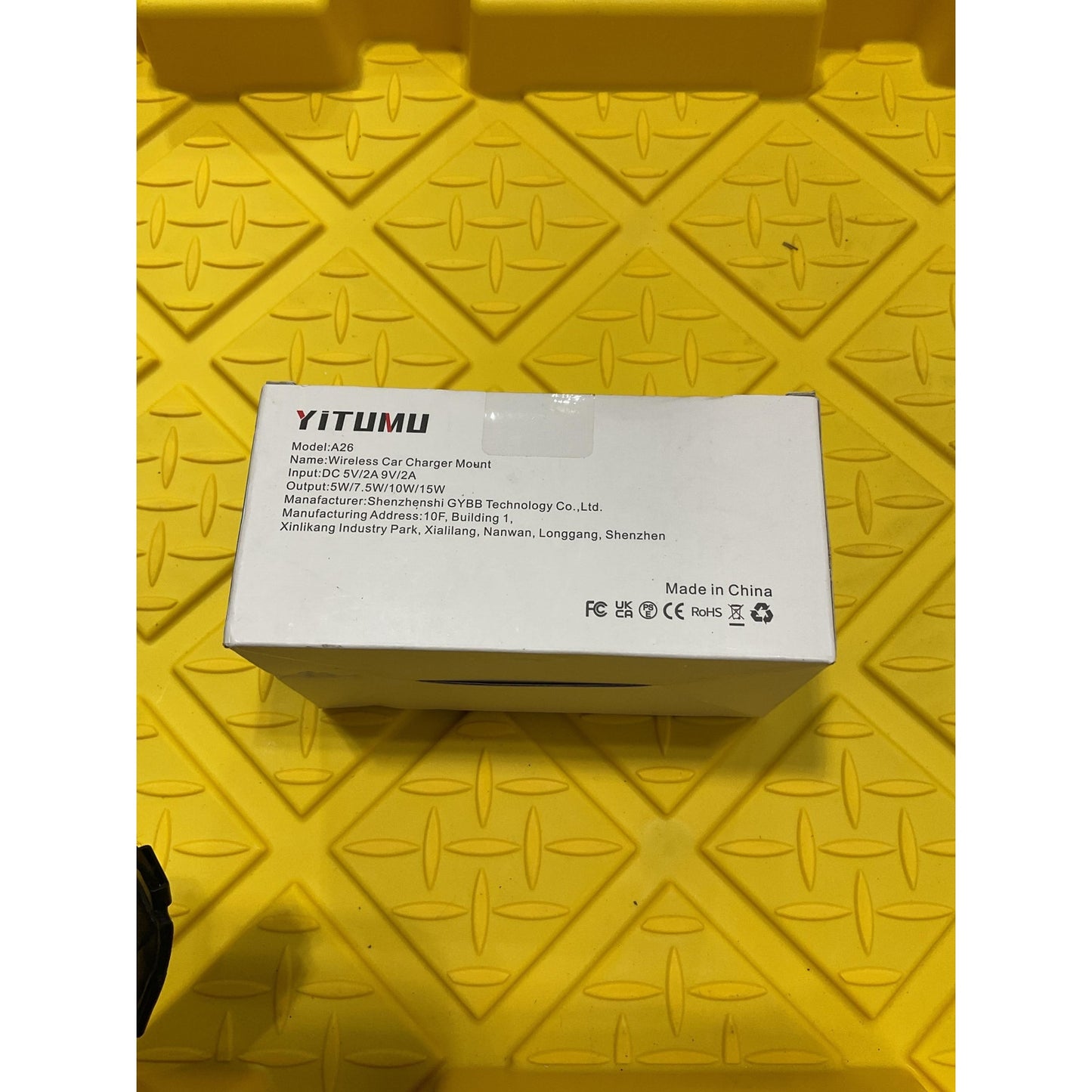 Yitumu Car Wireless Charger Mount A26