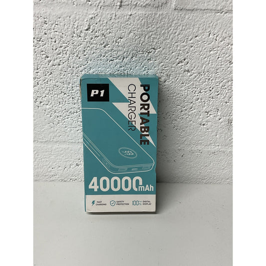 Portable Charger 40000mAh black