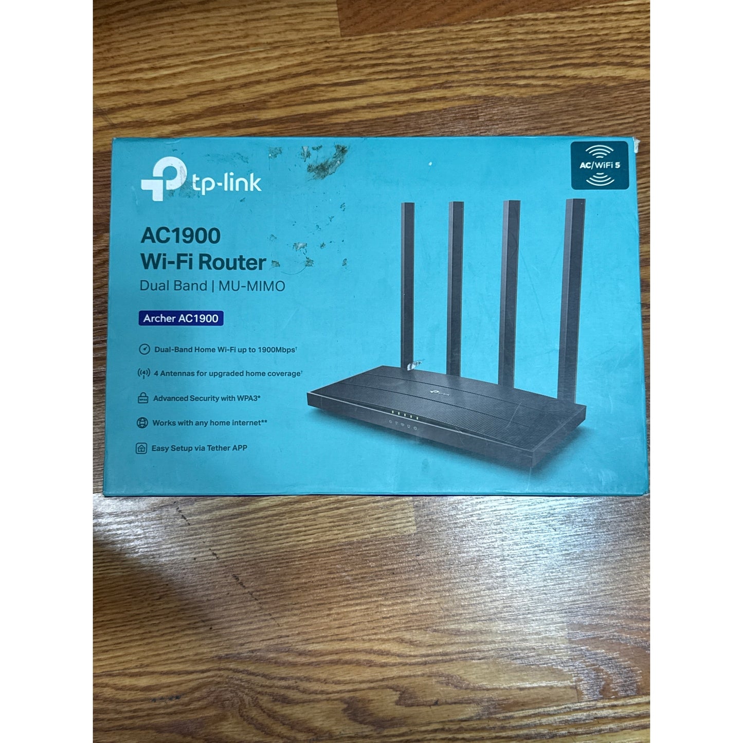 TPLINK AC1900 wireless router Archer AC1900