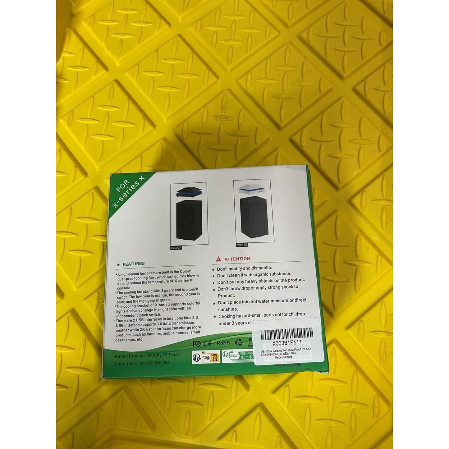 Meneea Collin Fan for XBOX X-Series X