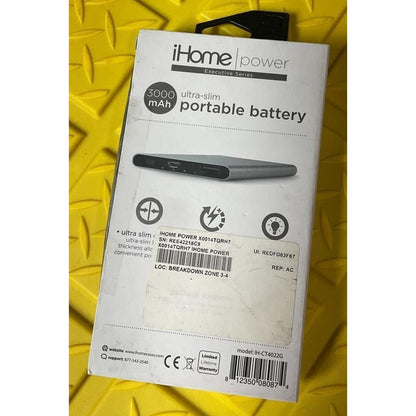 IHome 3000 mAh Ultra Slim Portable Battery