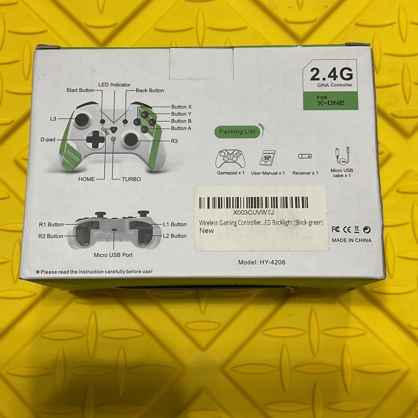 2.4G Gina controller for X-one