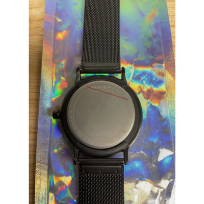 Skagen Riis SKW6886 Mens Black Round Analog Display Quartz Wristwatch