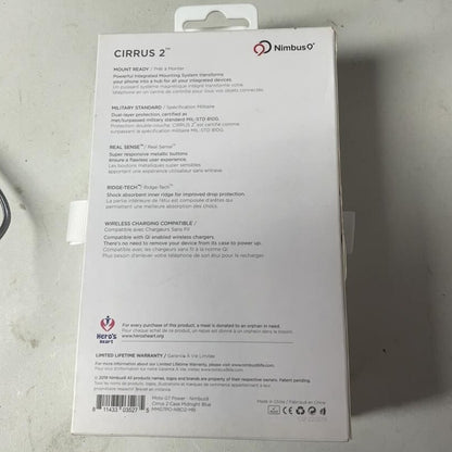 Nimbus 9 CIRRUS 2 Case for Moto G7 Midnight Blue