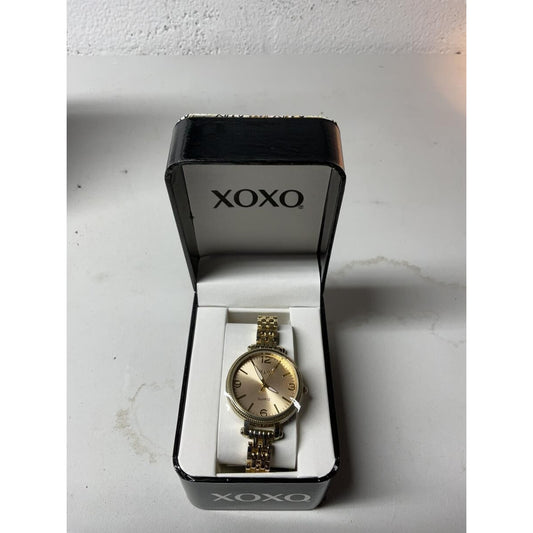 XOXO Woman’s Gold Quartz Watch model XO5754AZ0723