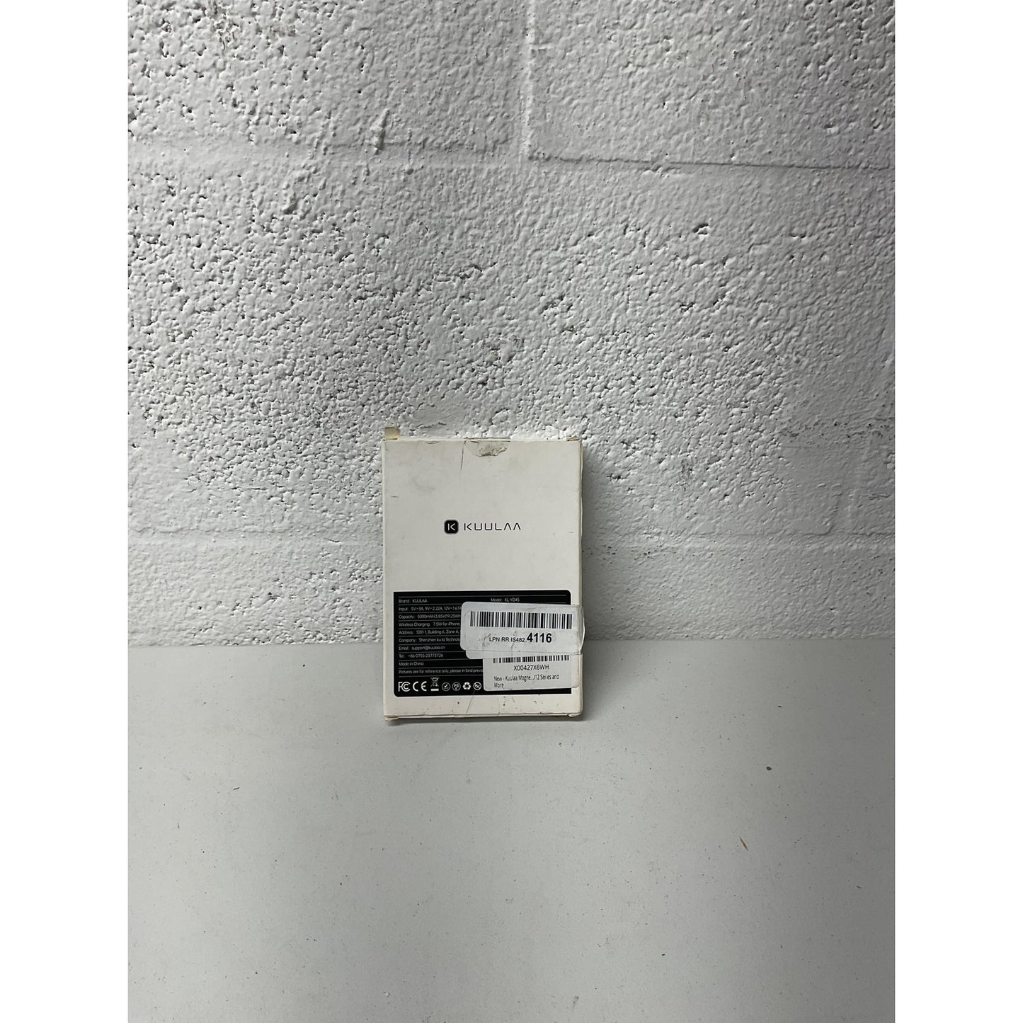 Magnetic Power bank 5000mAh black