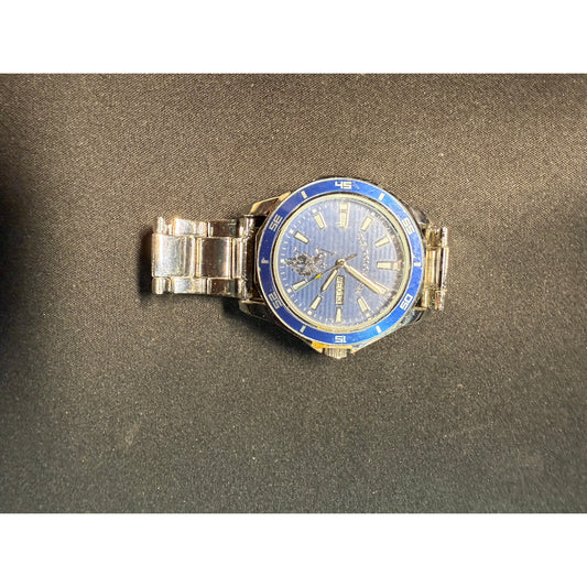 US POLO Blue Watch 44MM Stainless Watch