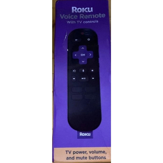 Roku Voice Remote Pro Wireless Remote Control with Rechargeable Battery