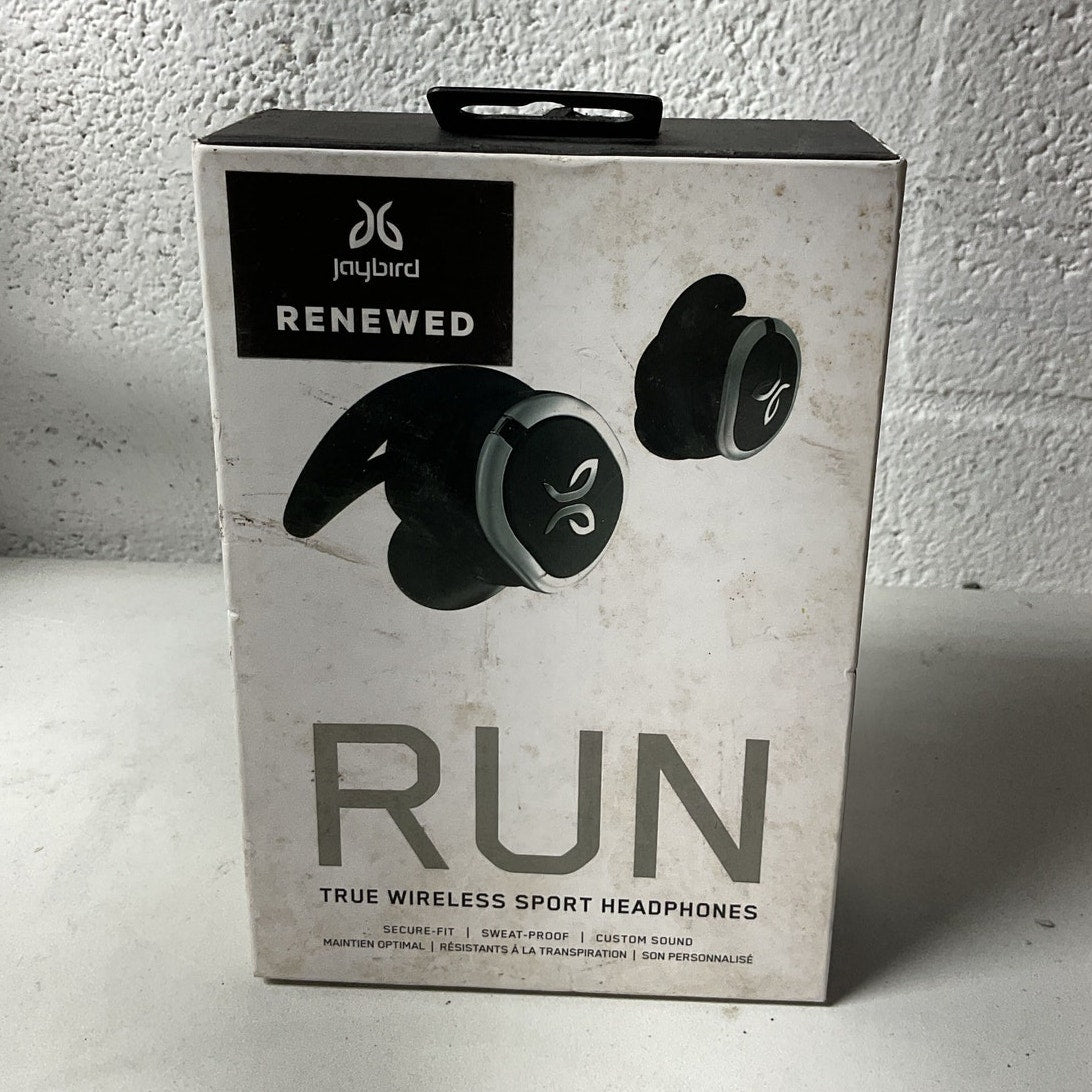 Jaybird RENEWED Run Earbuds Black/Silver