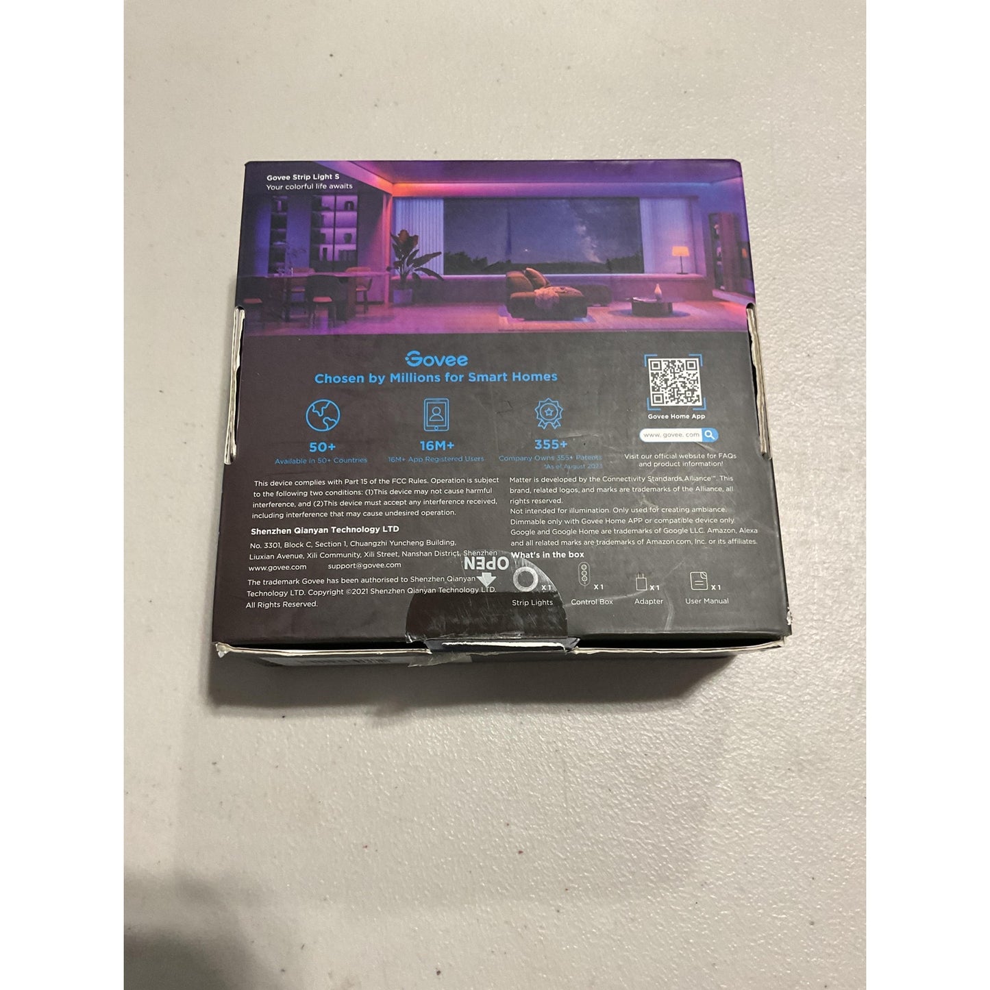 Govee strip lights LED