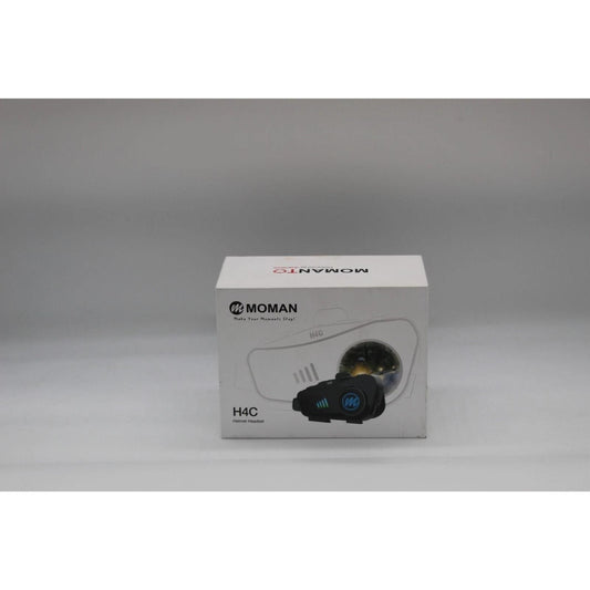 Motorcycle Helmet Headset with Camera, Moman H4C 120° Wide Angle 360° Shooting