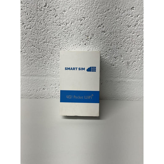 SMART SIM 4G LTE Pocket WIFI model MF67 white