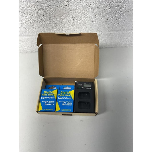 Power Extra 2Pack Digital Video Camera Battery