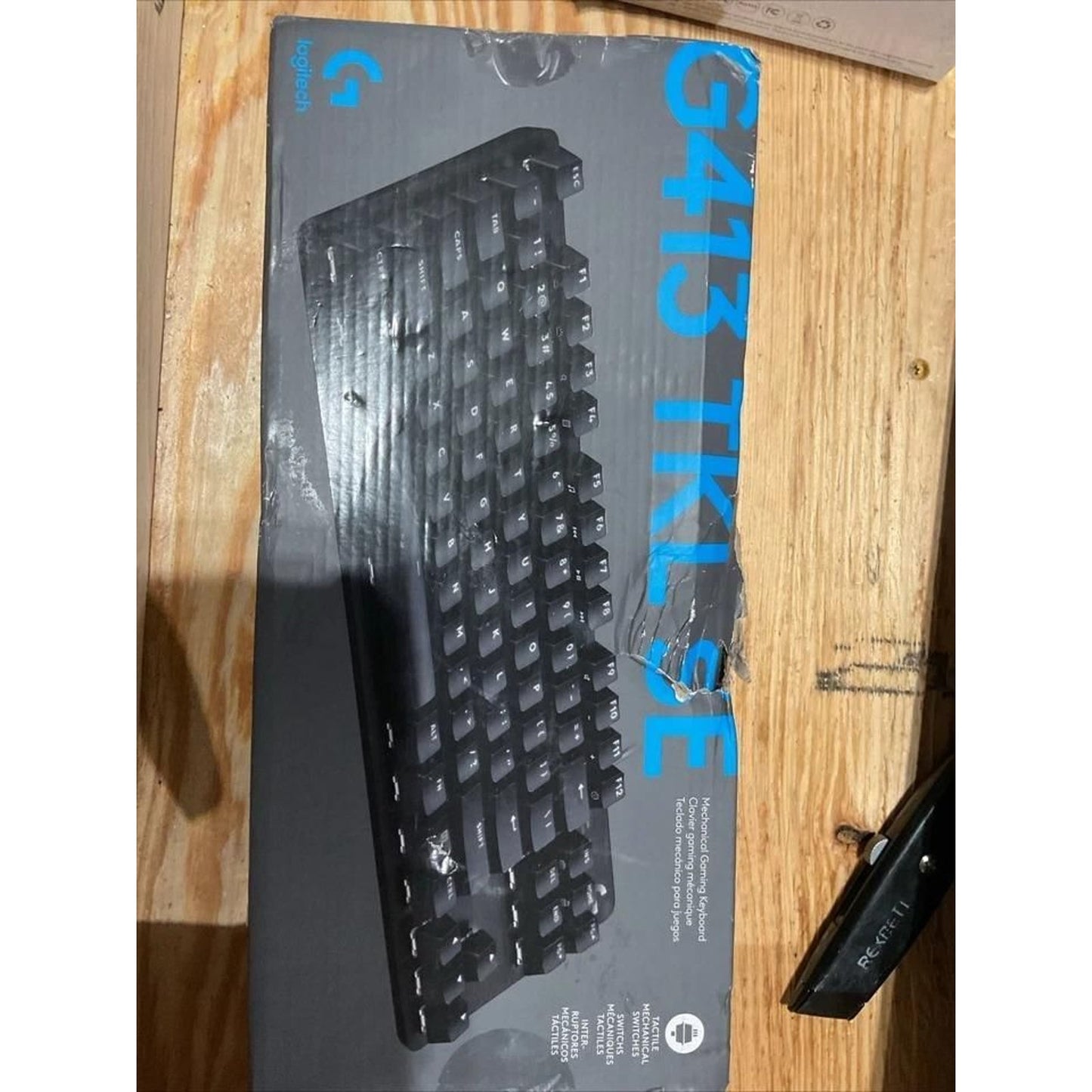 Logitech G413 TKL SE Mechanical Gaming Keyboard - Black, English - US