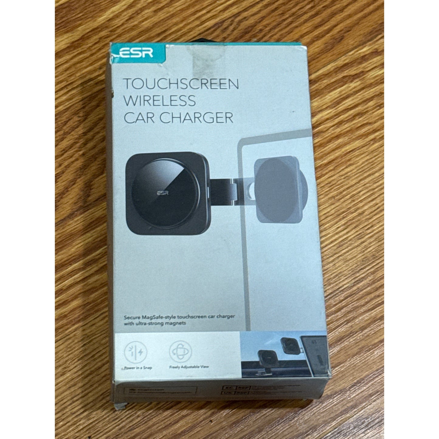 Esr Halolock Touchscreen Car Phone Mount for Tesla Model 3/Y Model S Model X, Black, Magnet | Dashboard | Plastic | Universal