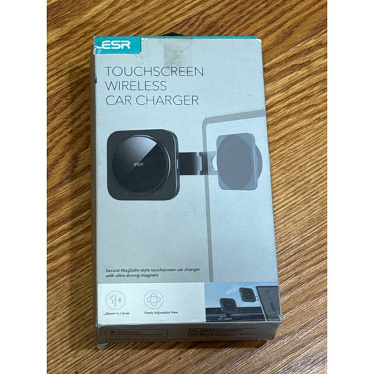 Esr Halolock Touchscreen Car Phone Mount for Tesla Model 3/Y Model S Model X, Black, Magnet | Dashboard | Plastic | Universal