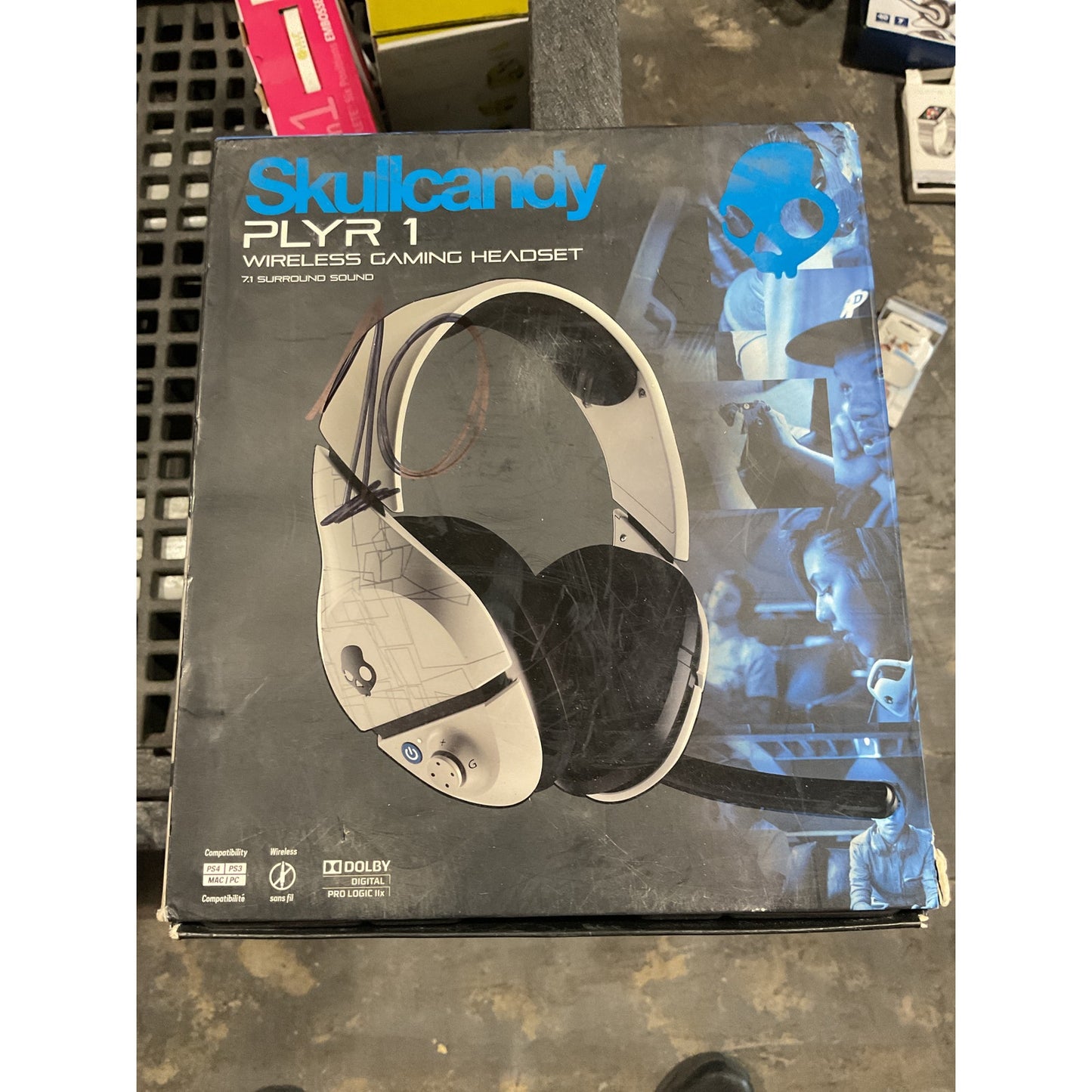 Player one wireless gaming headset 7.1 surround sound - Skullcandy
