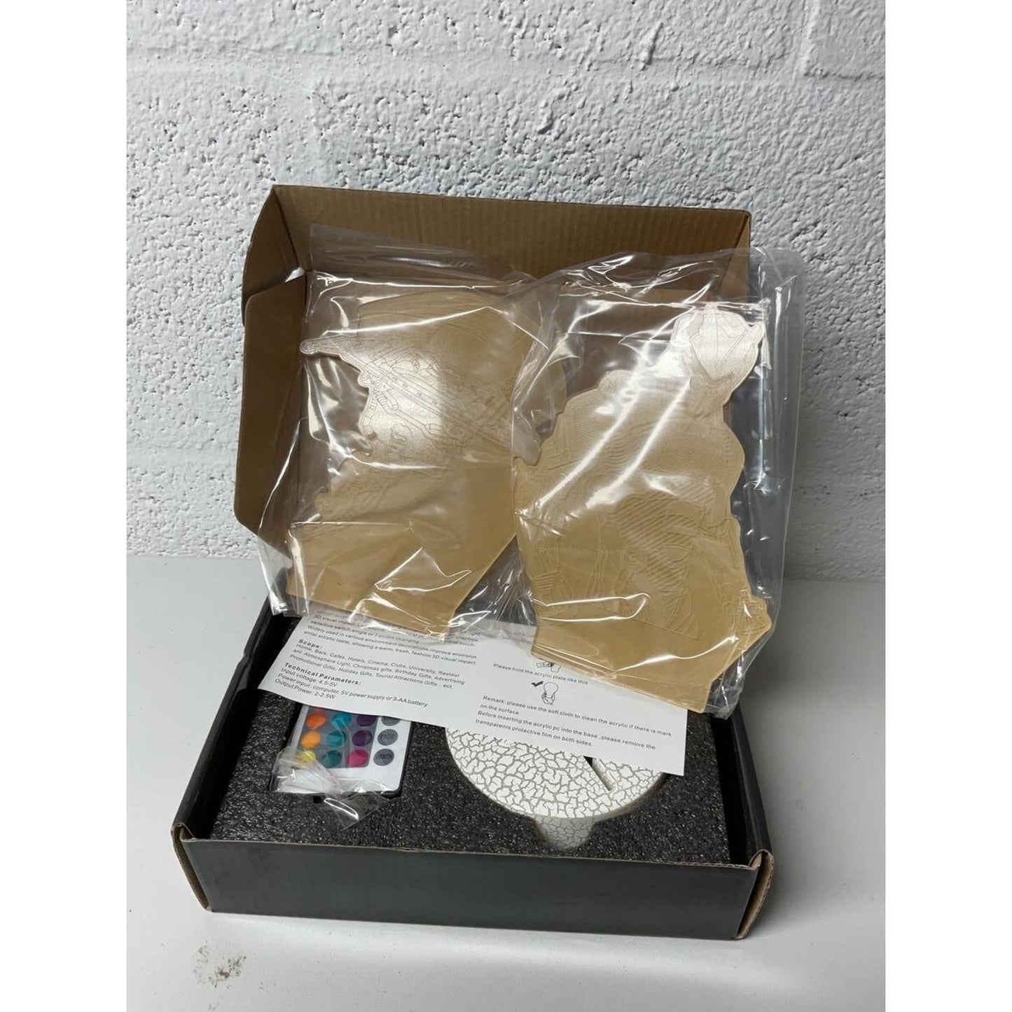 Battle Royale 3D Lamp Illusion